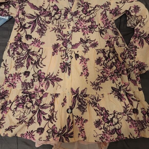 𝅺nwt Free People Sunbaked Swing Dress XS - Picture 9 of 12